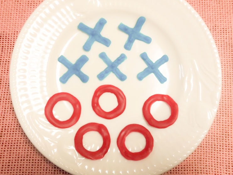 マルバツチョコのレシピ2