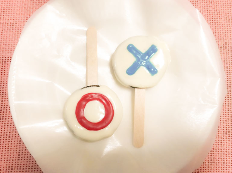 マルバツチョコのレシピ