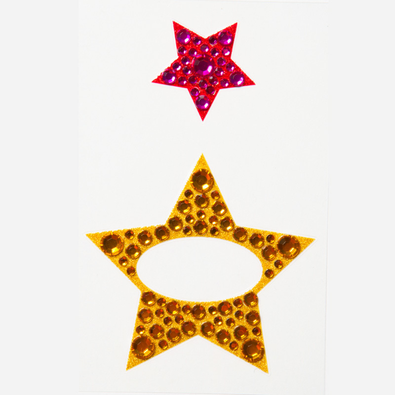 ラインストーンシールの画像