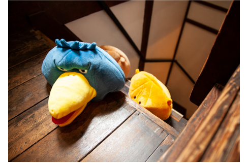 ハシビロコウ帽子の画像