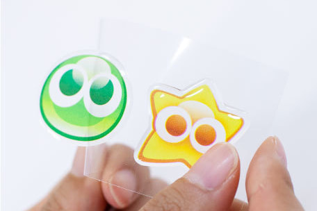 ぷよぷよフェイスシールの画像