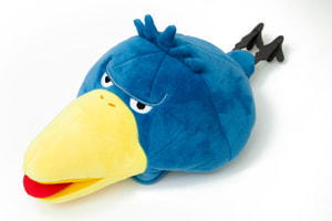 ハシビロコウさんの帽子