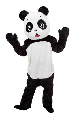 パンダの着ぐるみの画像